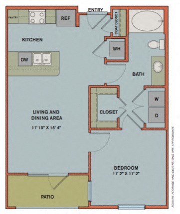A2.1 Floorplan at The Can Plant Residences at Pearl