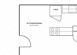 H Floorplan H Floorplan at The Maples, Racine