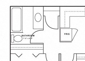 I Floorplan I Floorplan at The Maples, Racine, WI, 53404