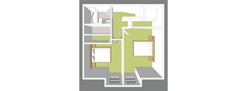 Two Bedroom Townhome