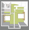 Two Bedroom Townhome