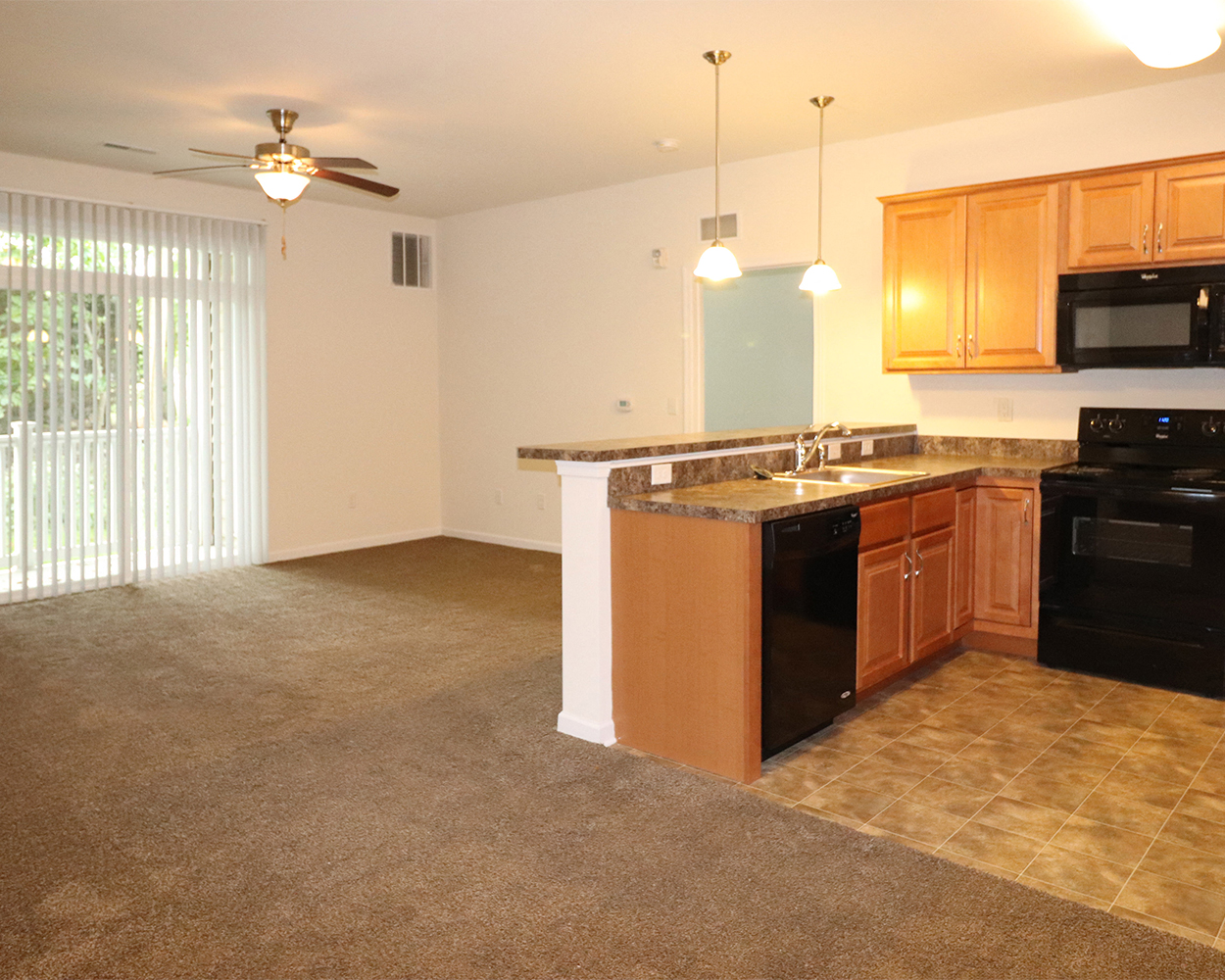 Spacious Living Spaces