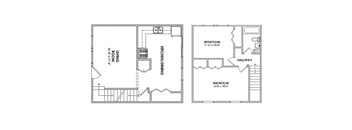 Two Bedroom-Townhouse