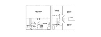 Three Bedroom-Townhouse