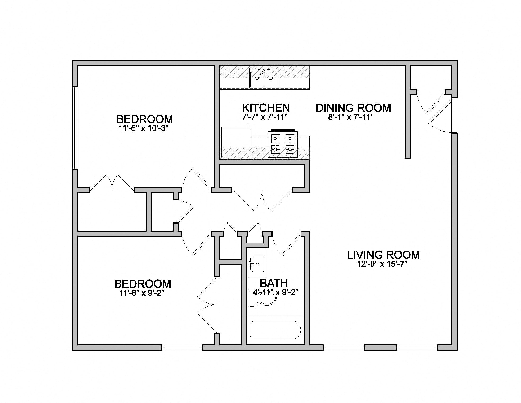 2 Bedroom
