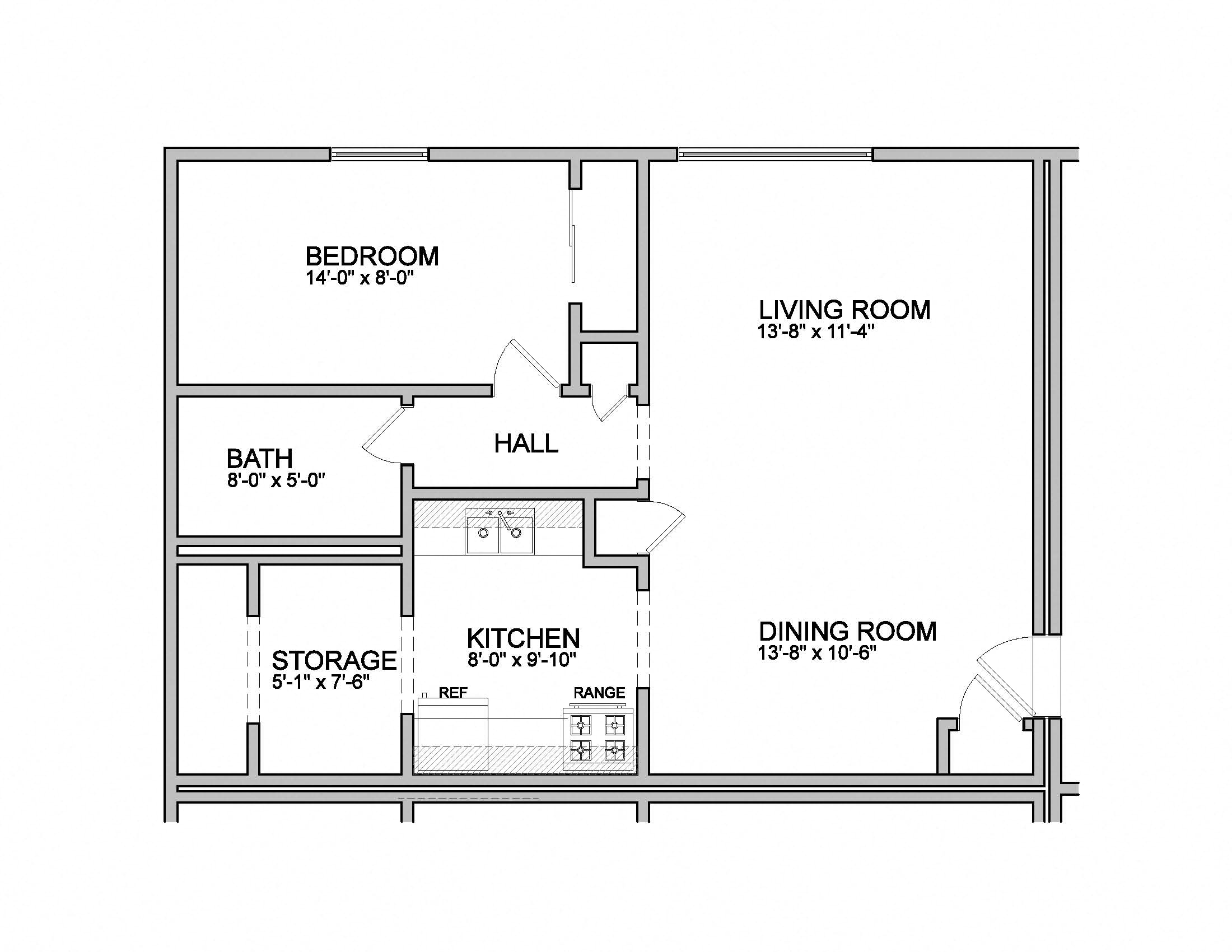 1 Bedroom Flat