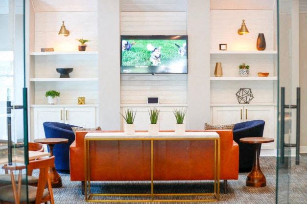 Lounging Area in Game Room