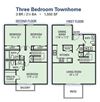 3 Bedroom Townhome