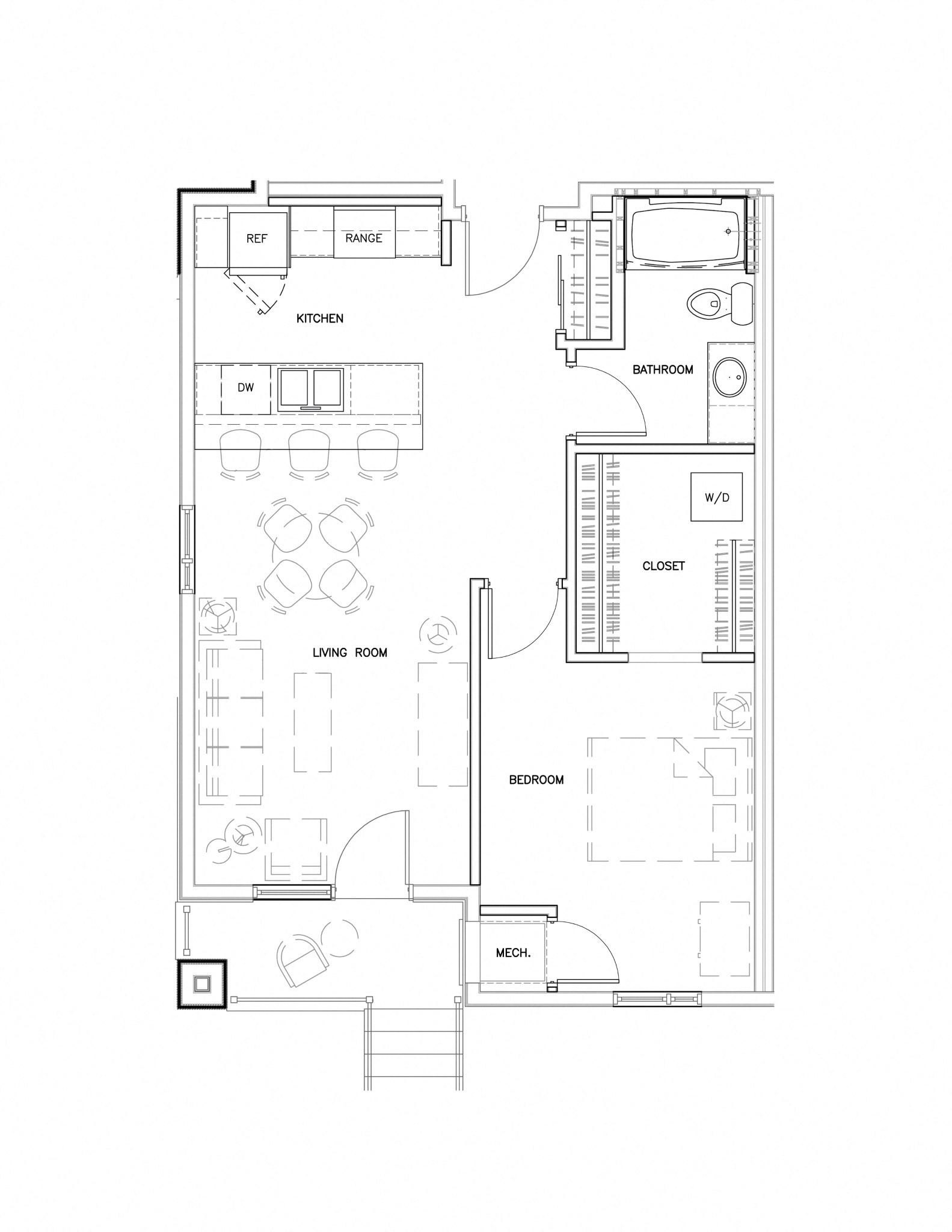 1C1NP (Surface Lot Parking)