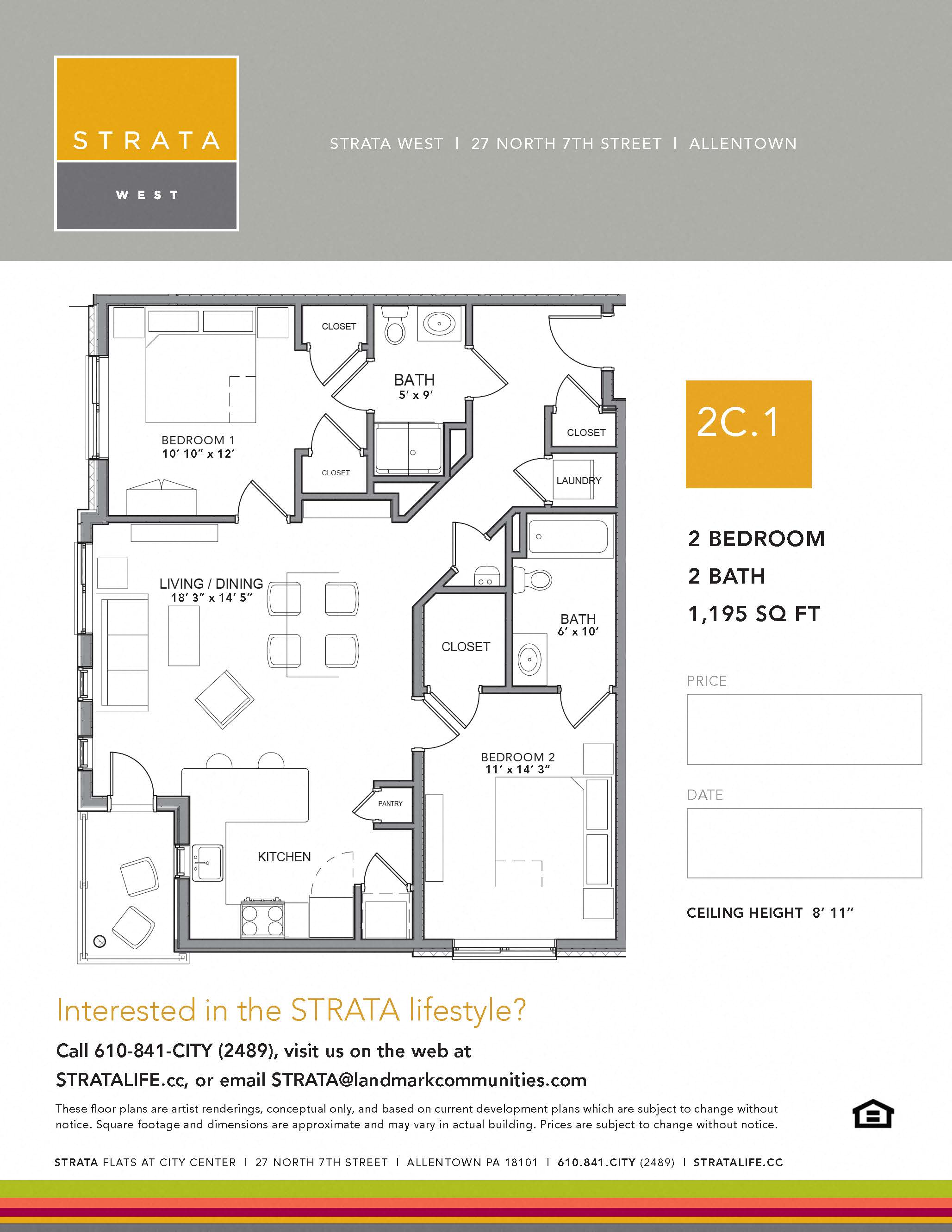 27 North 7th St. Studio-2 Beds Apartment for Rent - Photo Gallery 23