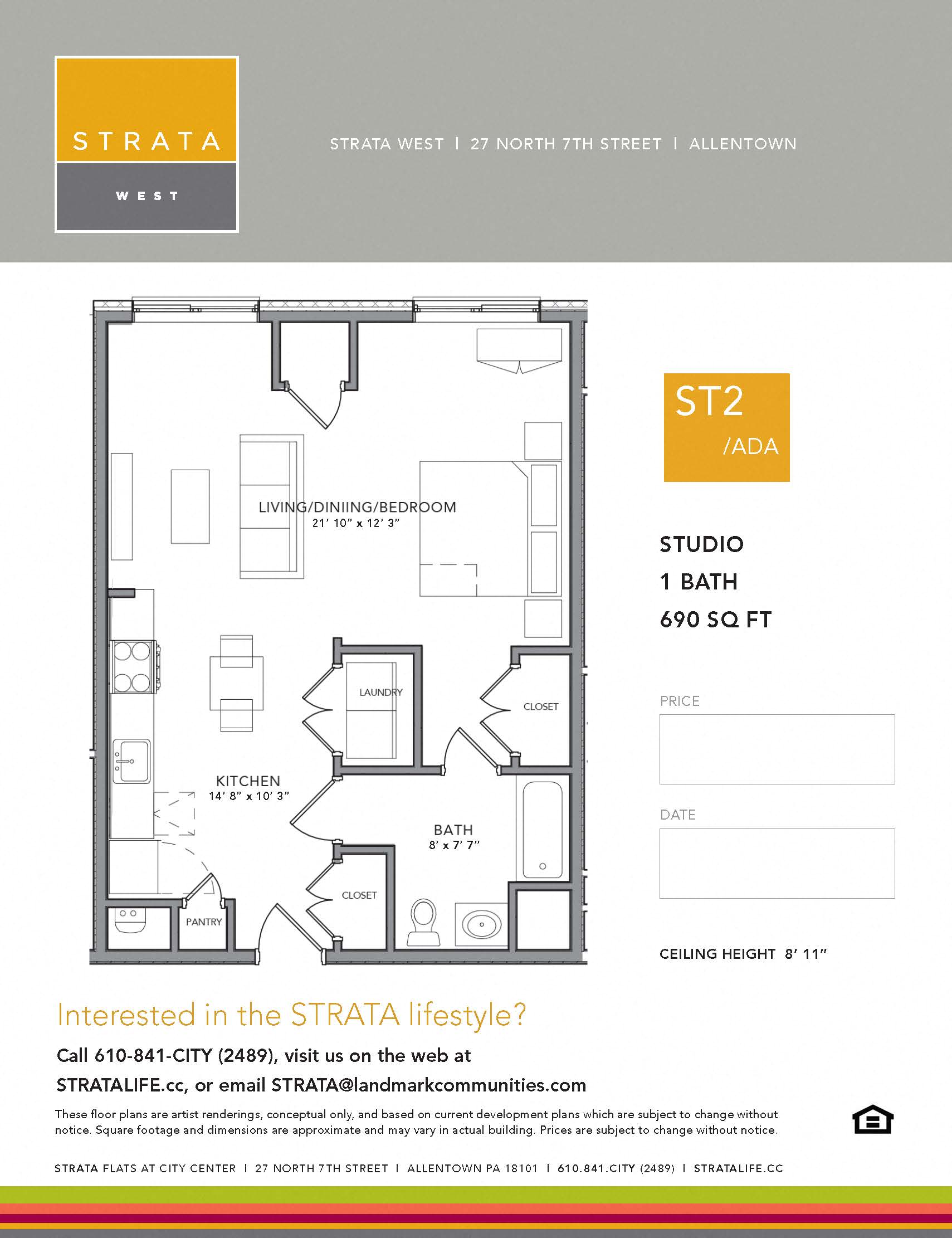 27 North 7th St. Studio-2 Beds Apartment for Rent - Photo Gallery 16