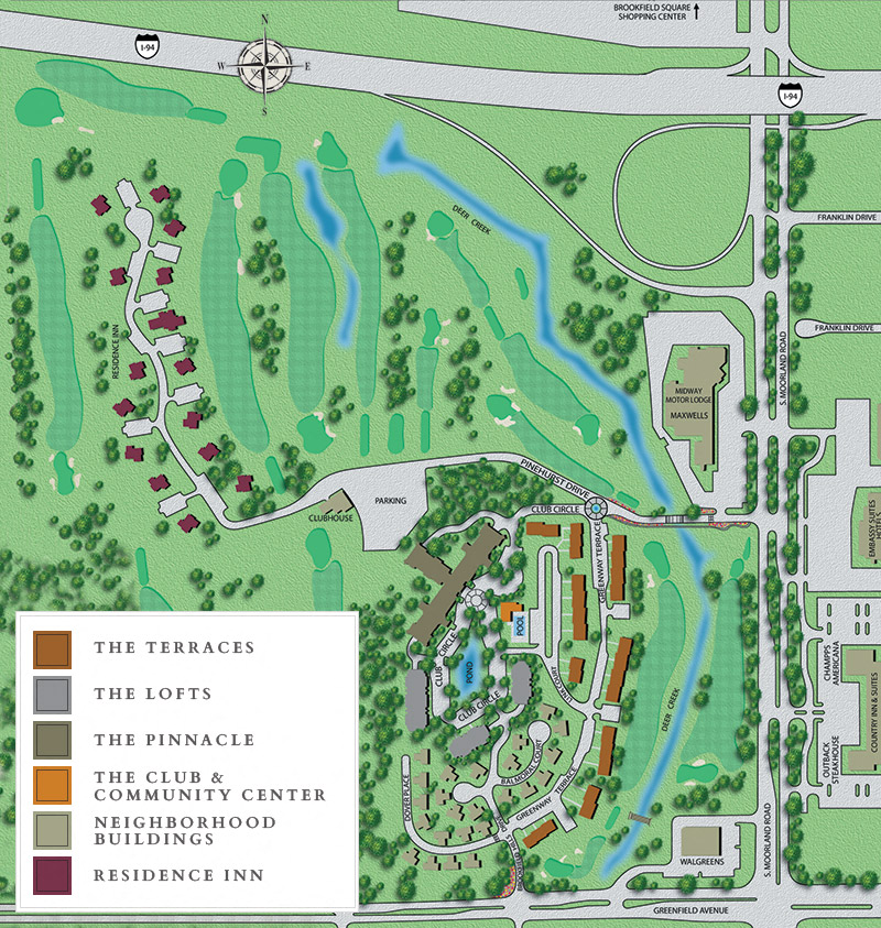 1, 2, 3 bedroom apartments in Brookfield