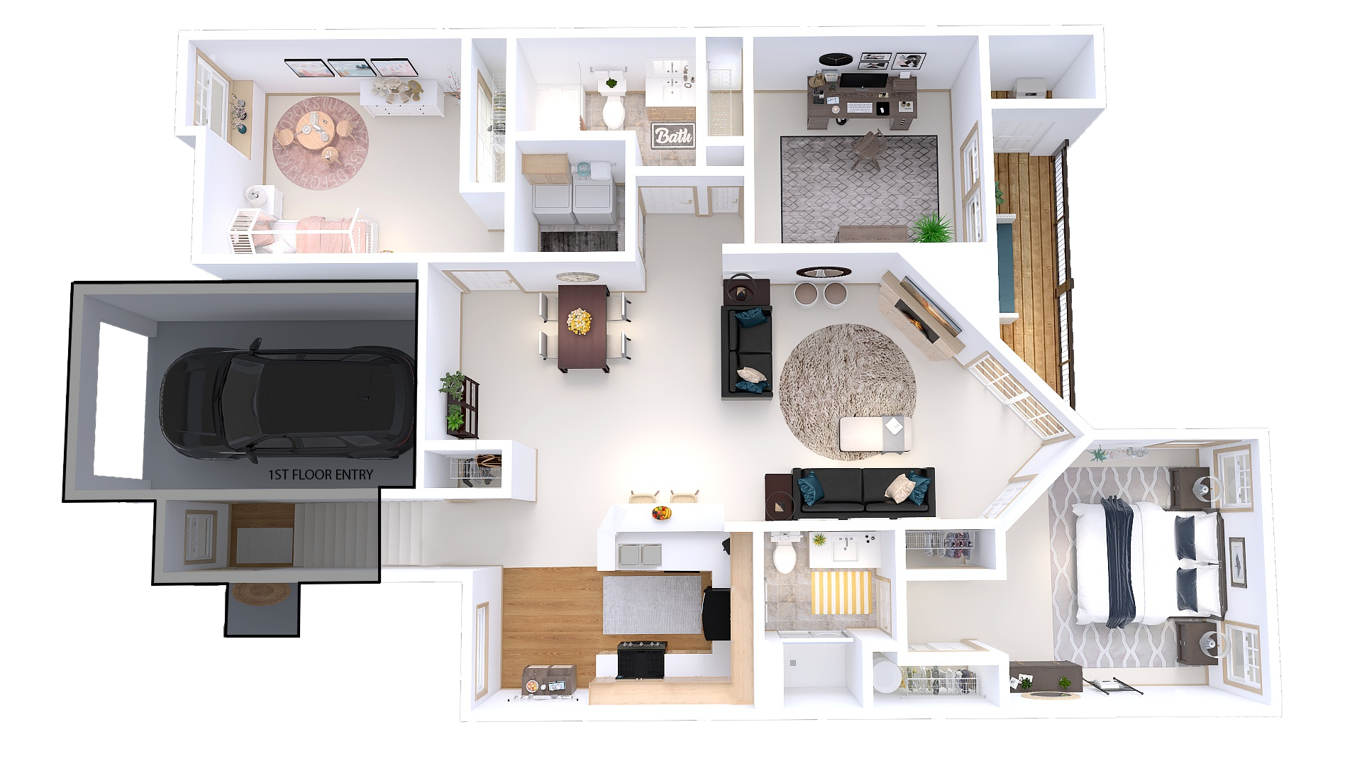 Arbors - 3 Bed, 2 Bath (400s Bldg)