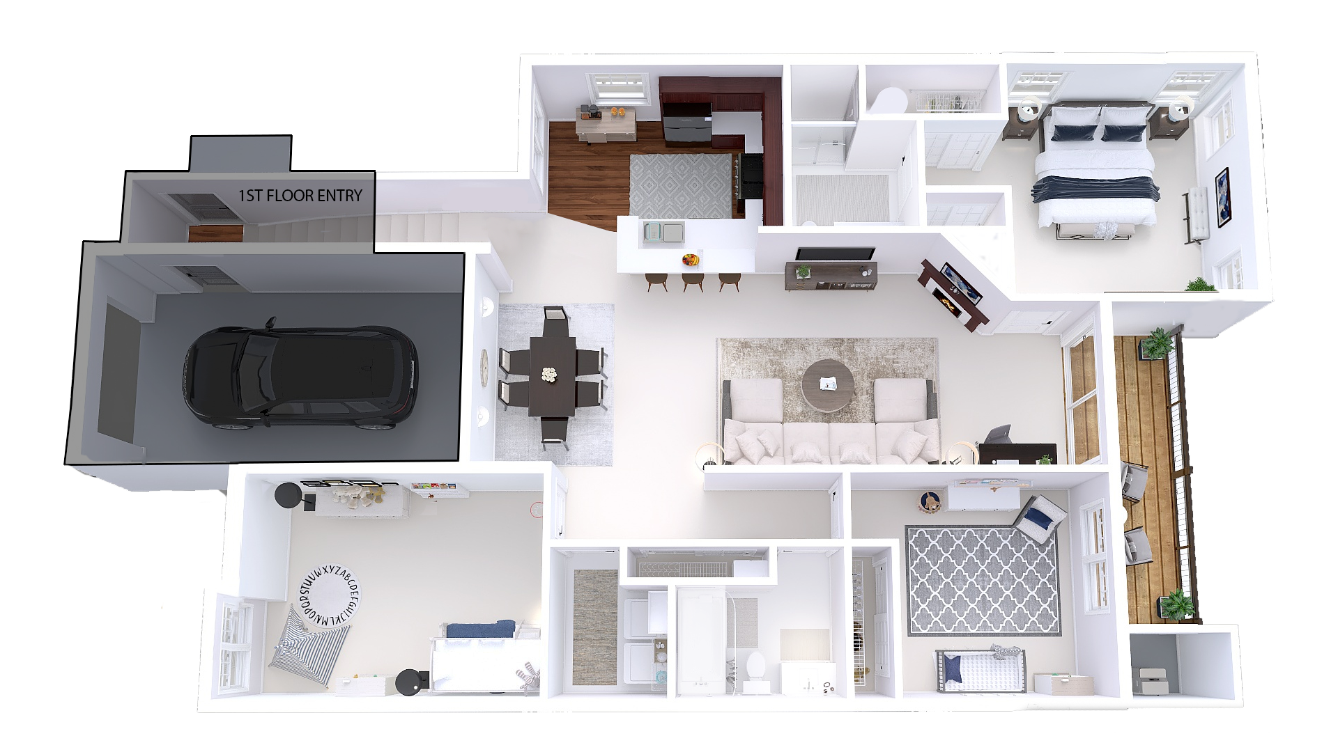 Arbors Addition - 2 Bed, 2 Bath + Den