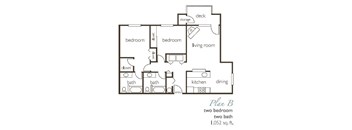 Two Bedroom-Two Bath