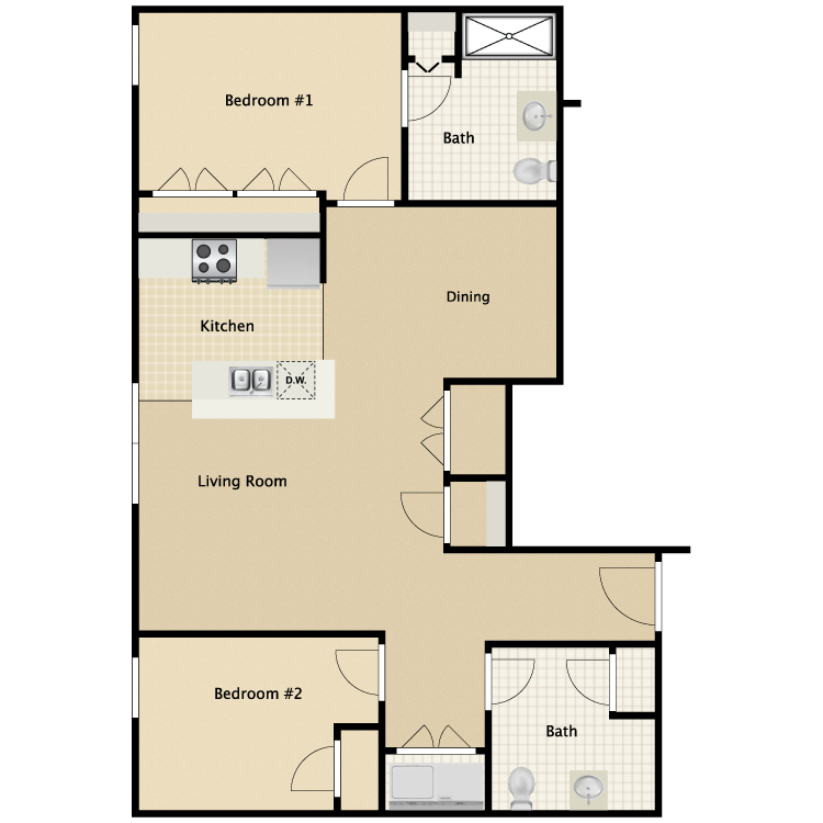 115 N. Beatty Street 1-2 Beds Apartment, Affordable for Rent - Photo Gallery 17