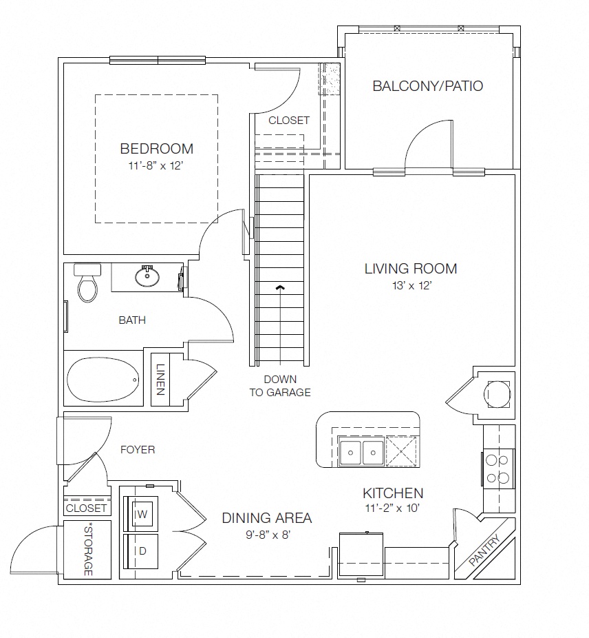 The Blue Ridge w/ Garage