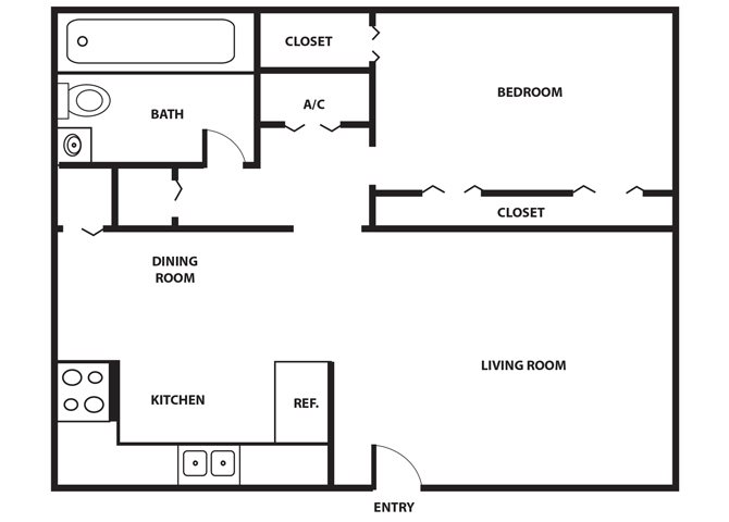 Pine Floor Plan 1