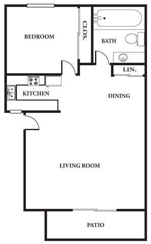 Floor Plans Of Redwood Gardens Apartments In El Cajon Ca