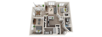 Type B - Two Bedroom