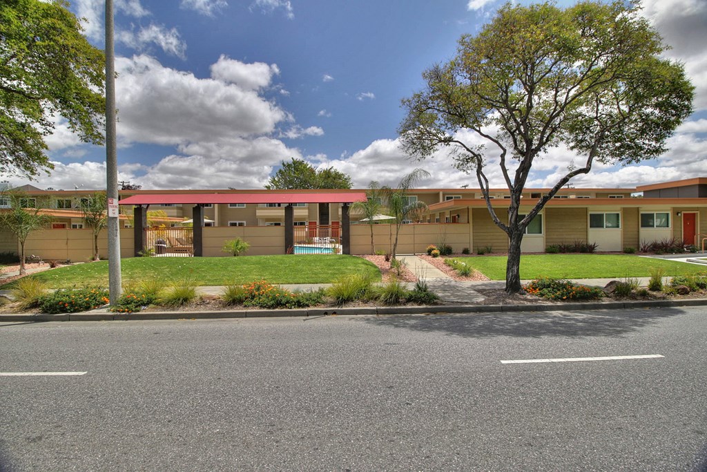 Off Street Parking Facility at 720 North Apartments, California