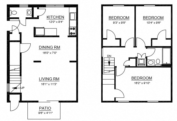 C3 - 3 Bed 1.5 Bath