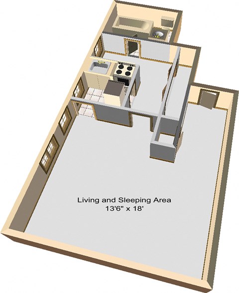 1 Bobrich Drive Studio-3 Beds Apartment for Rent - Photo Gallery 9