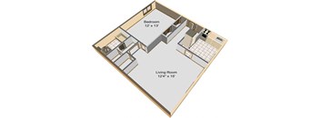 1 Bedroom A Style