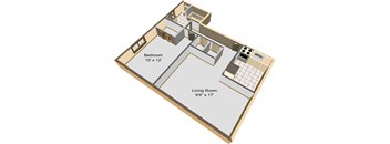 1 Bedroom B Style
