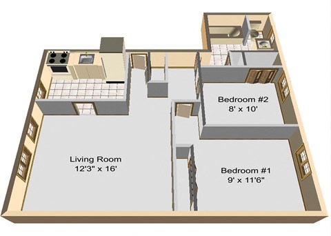 1 Bobrich Drive Studio-3 Beds Apartment for Rent - Photo Gallery 15