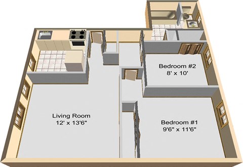 1 Bobrich Drive Studio-3 Beds Apartment for Rent - Photo Gallery 16