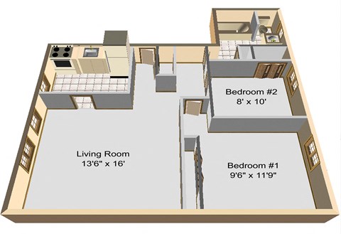 1 Bobrich Drive Studio-3 Beds Apartment for Rent - Photo Gallery 17