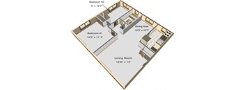 2 Bedroom
