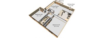 2 Bedroom