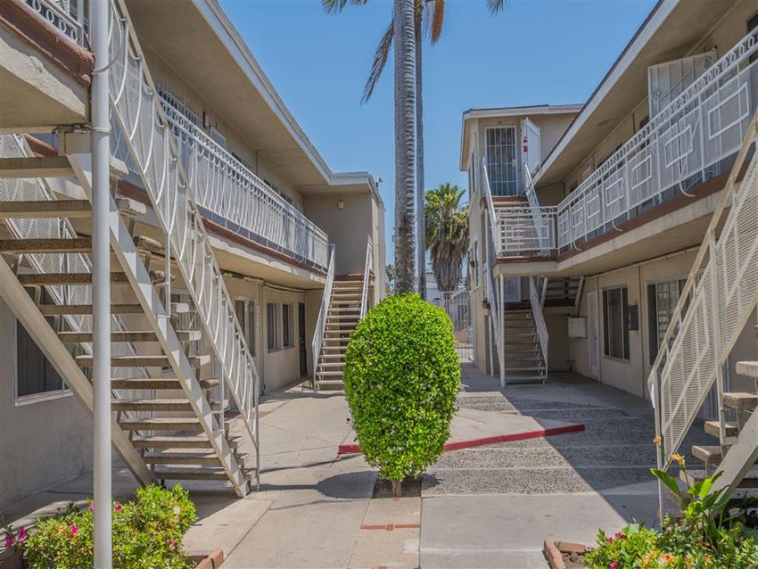 stairs to upstairs units - Photo Gallery