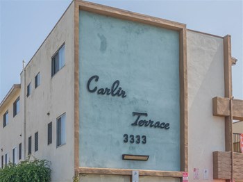 Carlin Terrace Apartments sign