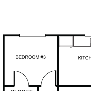 Four Bedroom-Two Bath