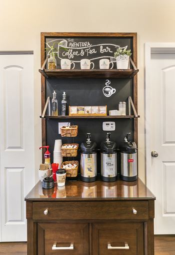 Complimentary Coffee And Tea Bar at Aventura at Forest Park, St. Louis, 63110