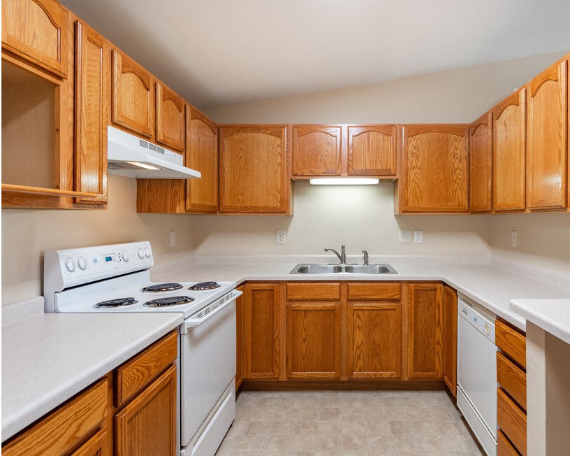 Kitchen with Plenty of Cabinet Space and Appliances