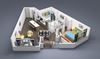 1 Bedroom 1 Bathroom Floor Plan at The Brady, Atlanta, GA 1 Bedroom 1 Bathroom Floor Plan at The Brady, Atlanta, GA, 30318