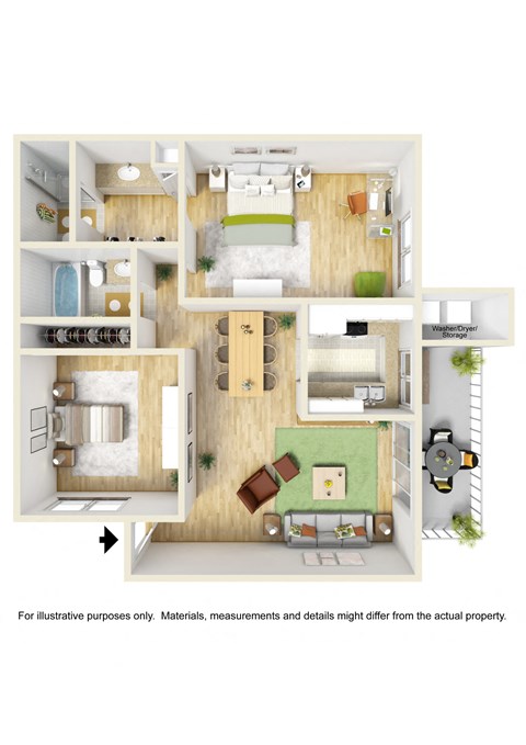 3400 South Main Street 1-2 Beds Apartment for Rent - Photo Gallery 35