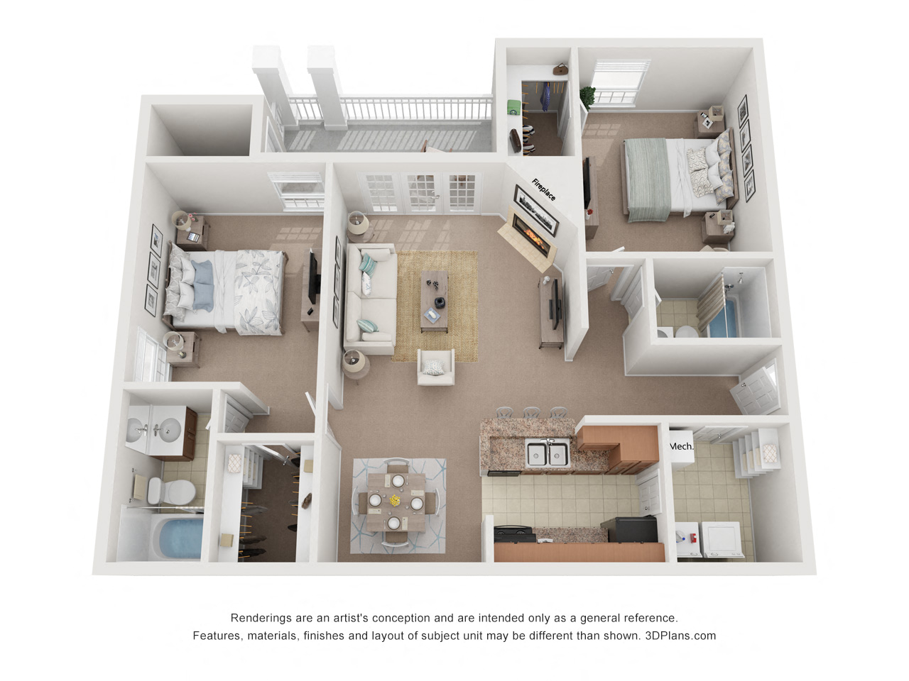 200 Lake Club Court 1-3 Beds Apartment for Rent - Photo Gallery 43