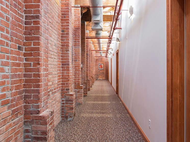 Exposed Bricks & Beams