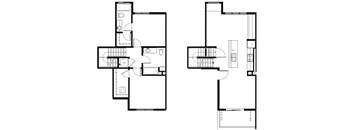 Capitol Yard Apartments_ West Sacramento CA_Floor Plan_Two Bedroom Two Bathroom B3