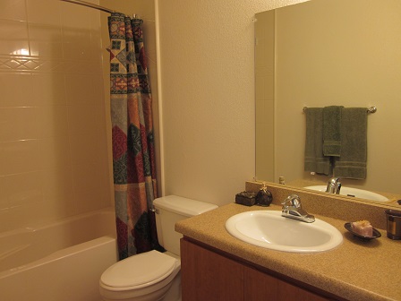 Interior View Bathroom - One (1) Bedroom