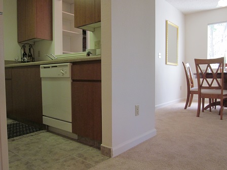 Interior View of Kitchen