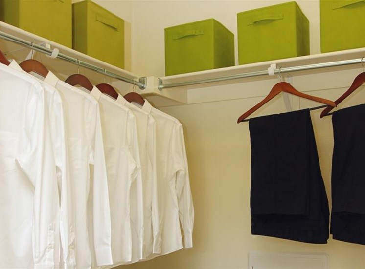Spacious Closets