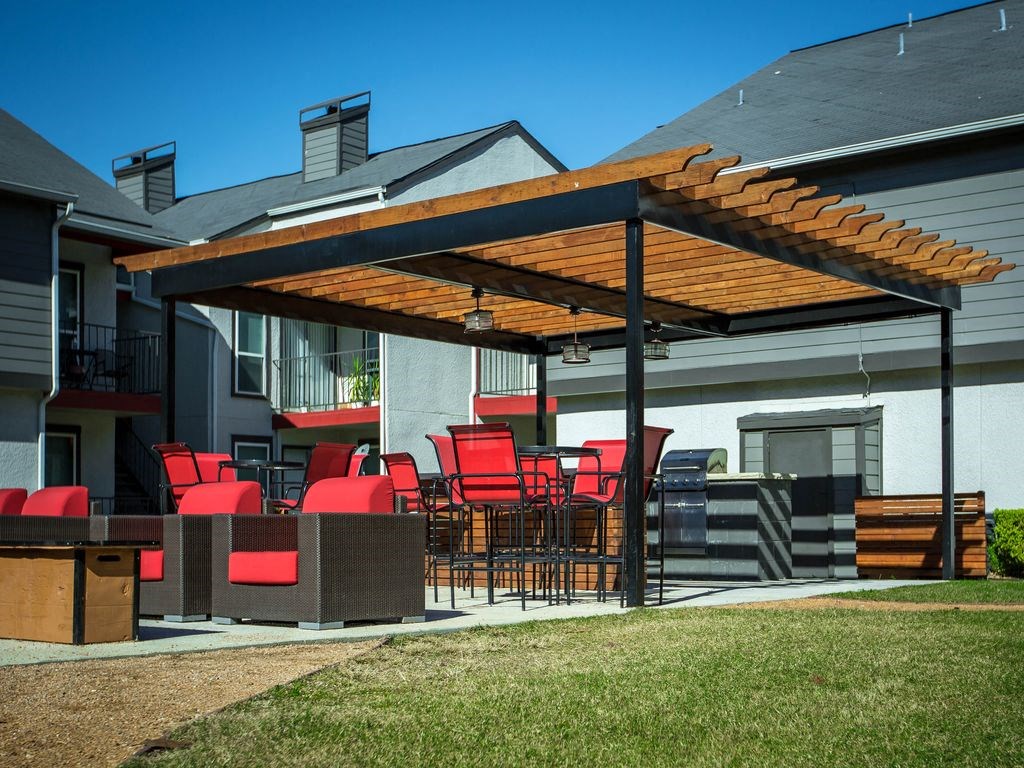 Outdoor Patio at Verge, Dallas, TX