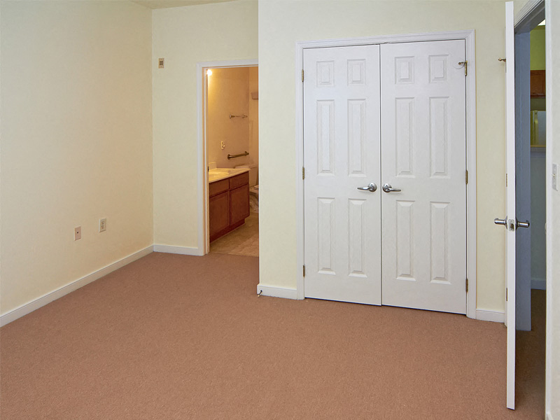 Bedroom with Closet Space
