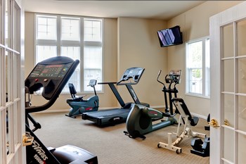 Fitness center at Prairie Point in Merrillville, IN - Photo Gallery 3